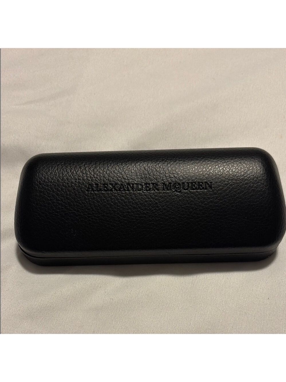 Alexander McQueen Black Eyewear Case sunglasses case hard shell eyeglass case